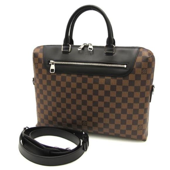 Louis Vuitton Damier Ebene Olaf GM NM Shoulder Bag - Picture 1 of 9